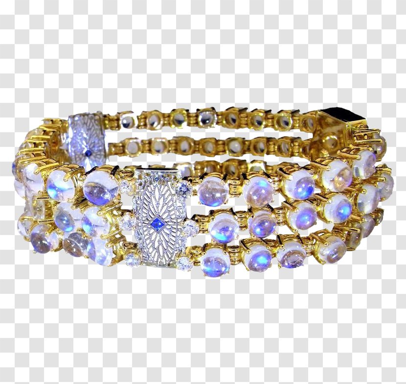 Bracelet Jewellery Bangle Gemstone Moonstone - Ring - Exquisite High-end Certificate Transparent PNG