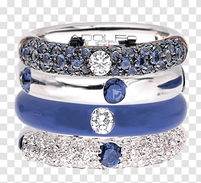 Sapphire Jewellery Wedding Ring Bling-bling - Platinum Transparent PNG