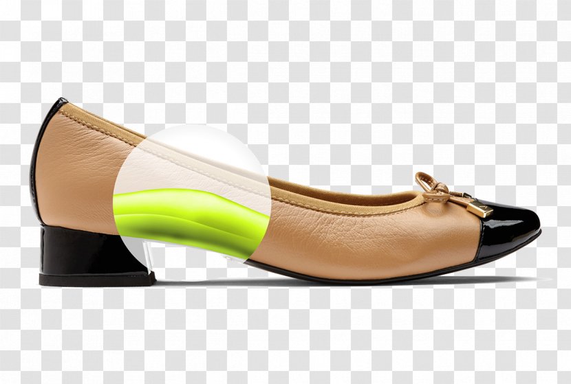 Ballet Flat Product Design - Heel - Vionic Walking Shoes For Women Leather Transparent PNG
