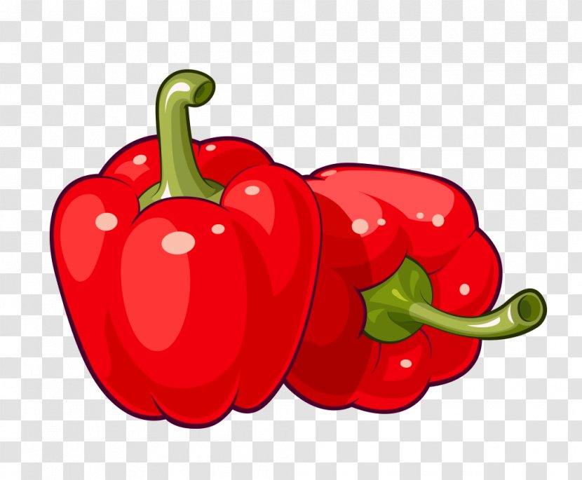 Bell Pepper Vector Graphics Chili Stock Photography Yellow - Malagueta - Real Food Transparent PNG