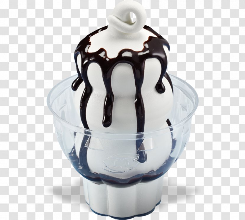 Sundae Ice Cream Cones Banana Split Chocolate Brownie - Menu Transparent PNG
