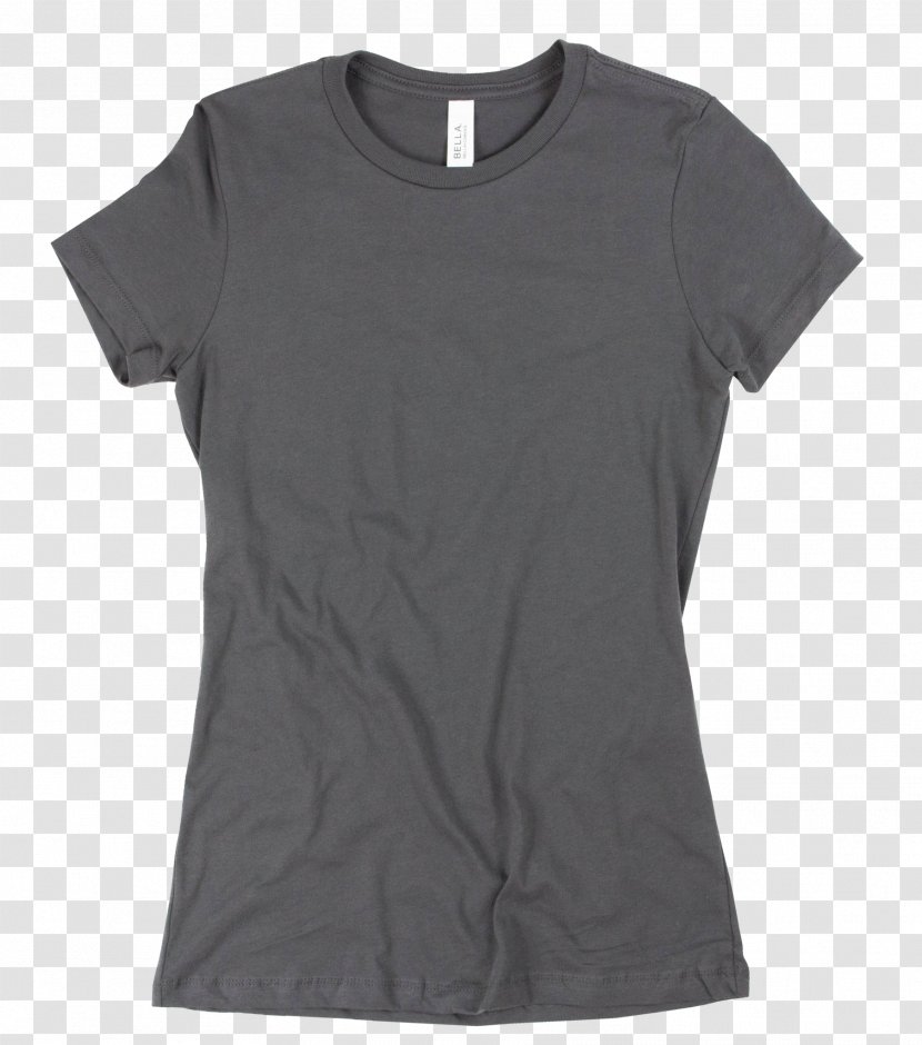 Long-sleeved T-shirt Gildan Activewear - Black Transparent PNG