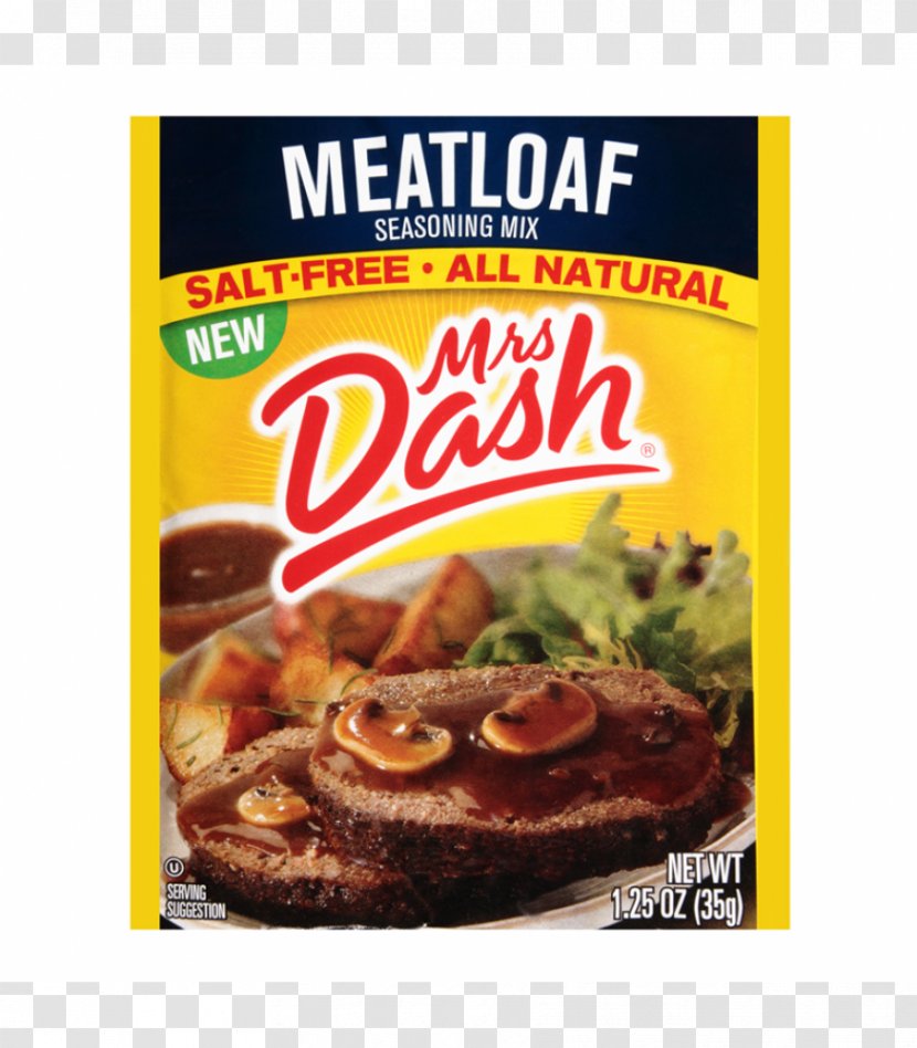 Taco Meatloaf Sauce Pot Roast Mrs. Dash - Recipe - Salt Transparent PNG
