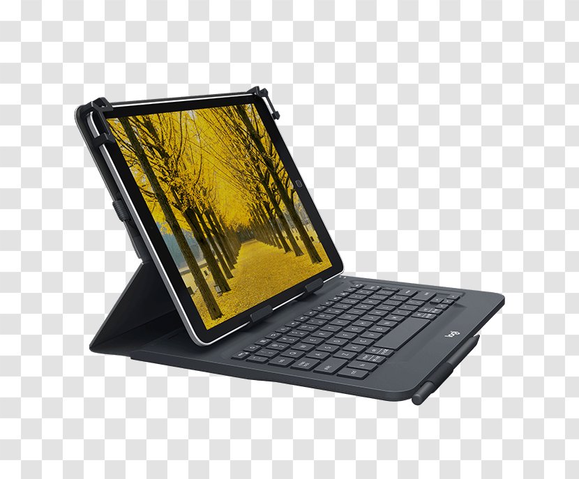 Computer Keyboard Logitech Universal Folio Tablet For Android 3.0+ Wireless Laptop Transparent PNG