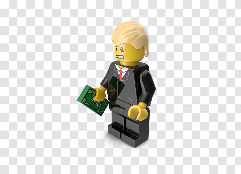 LEGO - Yellow - Lego Donald Trump Transparent PNG