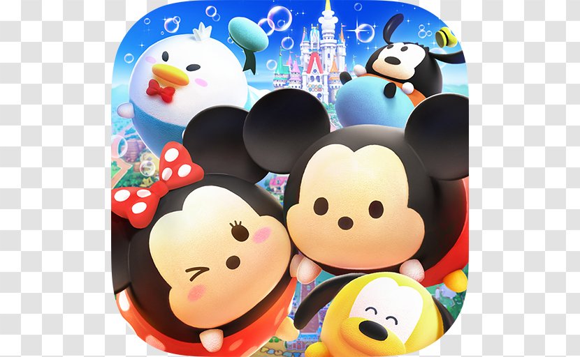 Disney Tsum Land 泡泡遊戲 The Walt Company Mickey Mouse - Plush Transparent PNG