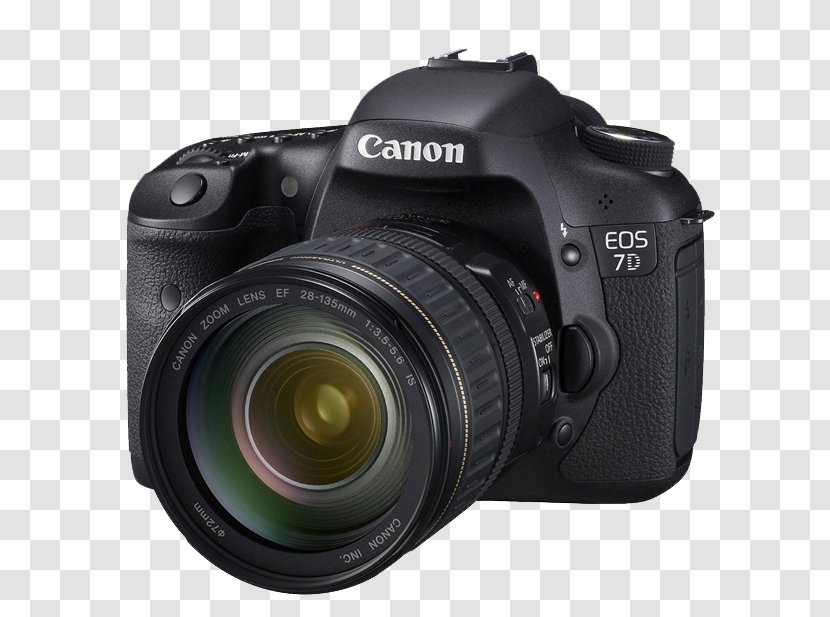 Canon EOS 7D Mark II 700D EF Lens Mount 60D - Camera Transparent PNG