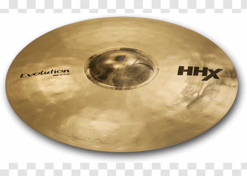 Sabian Ride Cymbal Crash HHX - Cartoon - Drums Transparent PNG