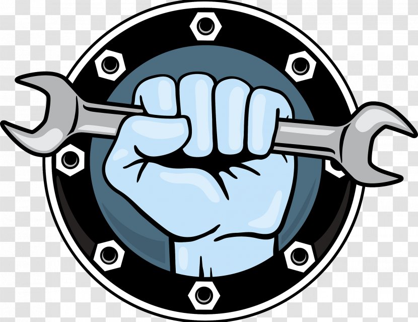 Hand Tool Wrench Fist Icon - Impact Driver - Decoration Company Logo Transparent PNG