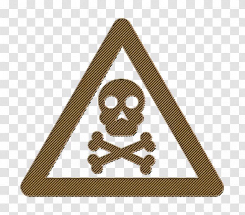 Toxic Warning Sign Icon Signs Icon Basic Application Icon Transparent PNG