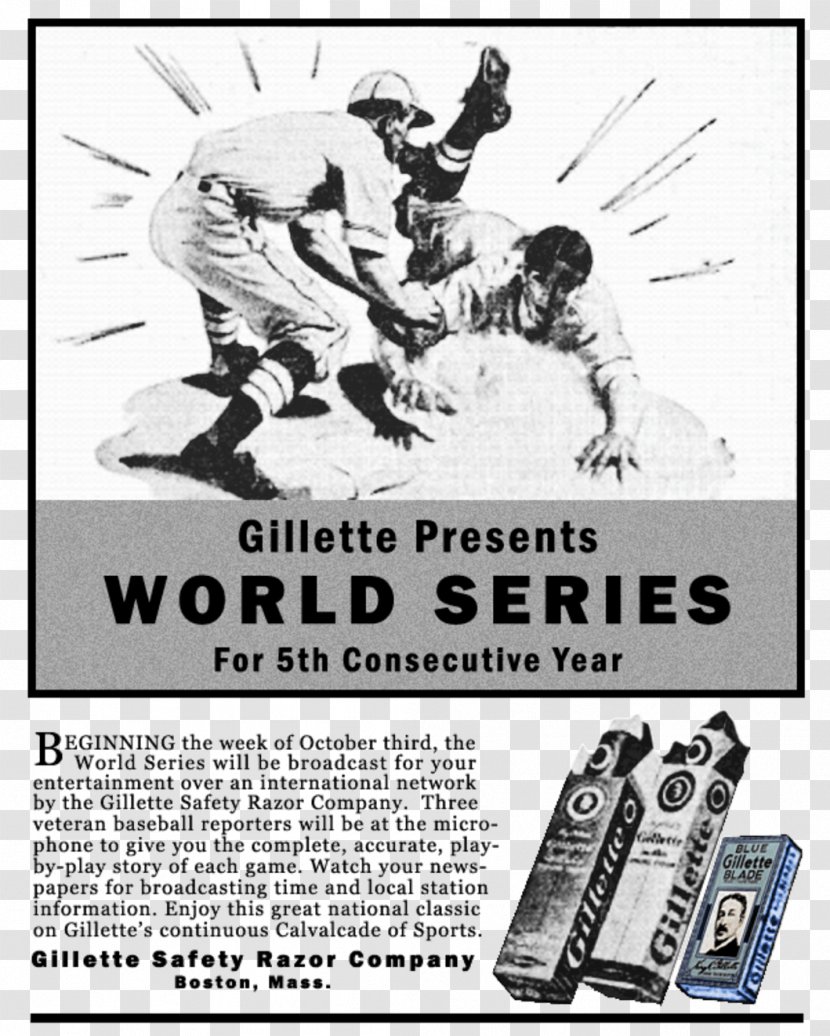 Native Advertising Radio Advertisement 1921 World Series - Human Behavior - Sabr Transparent PNG