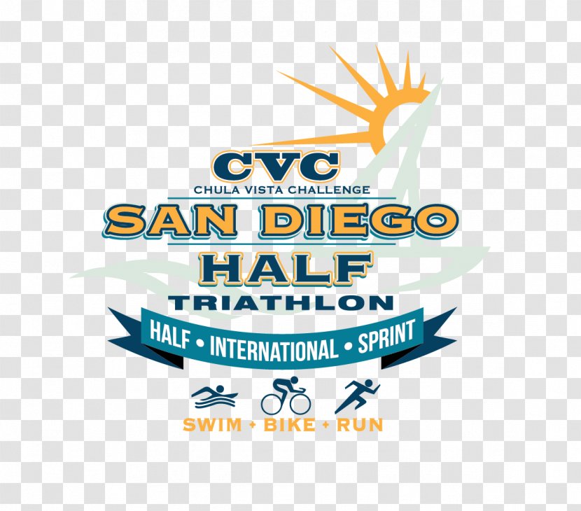 San Diego Triathlon Chula Vista Logo Challenge - Brand - Sports Transparent PNG