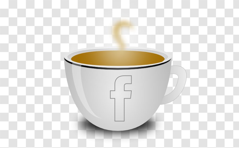 Coffee Cup Espresso Facebook Like Button - Mug Transparent PNG