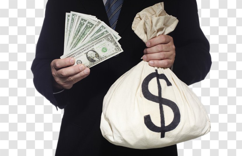 United States Fraud Money Bag Con Artist - Cash - Creative Business People Hand Purse Transparent PNG