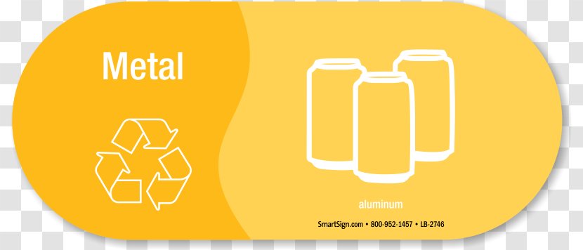 Recycling Bin Aluminium Rubbish Bins & Waste Paper Baskets Aluminum Can - Sticker - Metal Label Transparent PNG