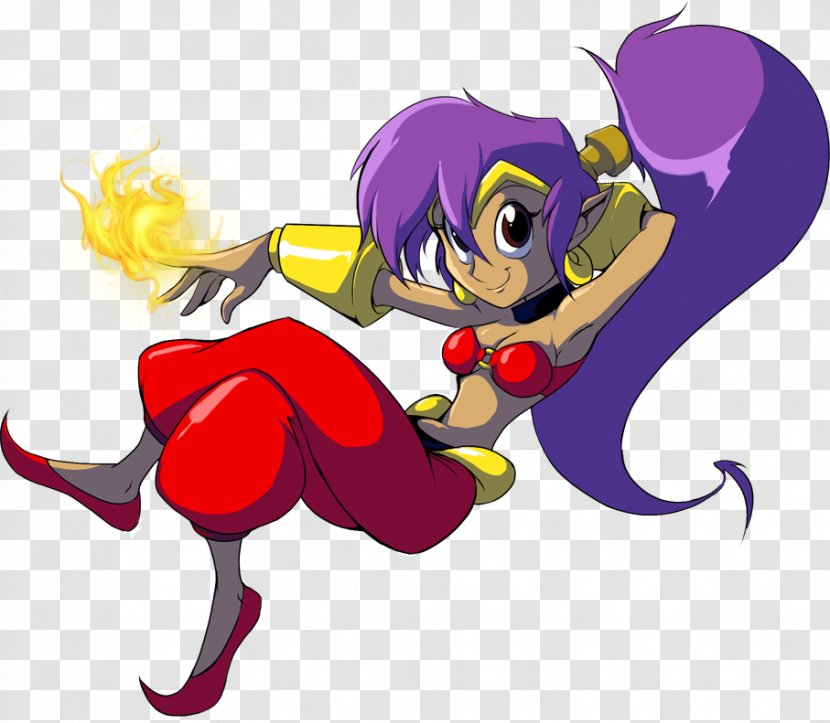 Shantae And The Pirate's Curse Shantae: Half-Genie Hero Fan Art DeviantArt - Cartoon Transparent PNG