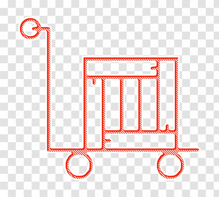 Delivery Cart Icon Business Icon Trolley Icon Transparent PNG