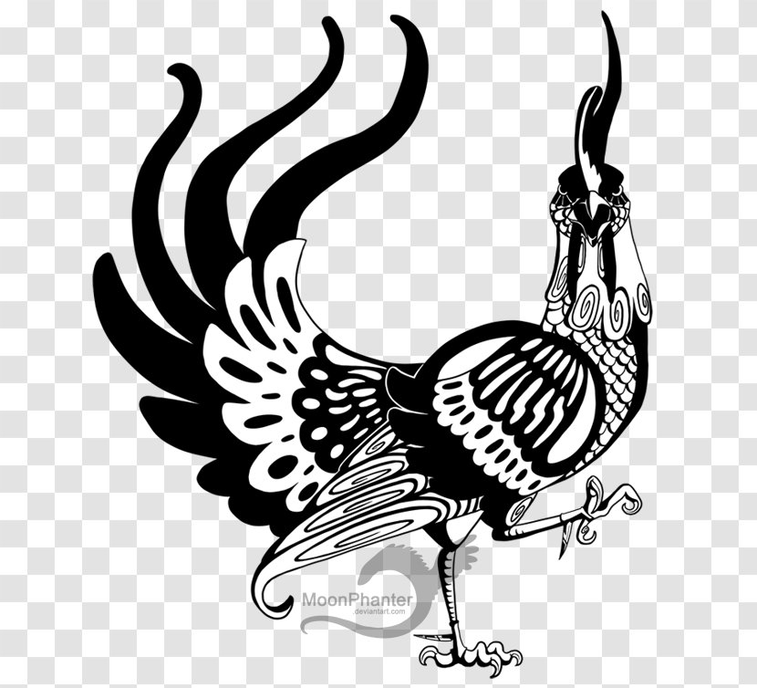 Rooster Chicken Visual Arts Clip Art - Wing - Claw Traces Transparent PNG