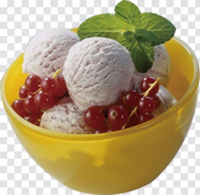 Ice Cream Sundae Frozen Yogurt Sorbet Breakfast - Recipe Transparent PNG
