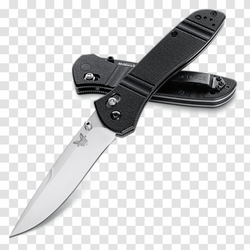 Pocketknife Benchmade Blade 154CM - World History Class Being Taught Transparent PNG