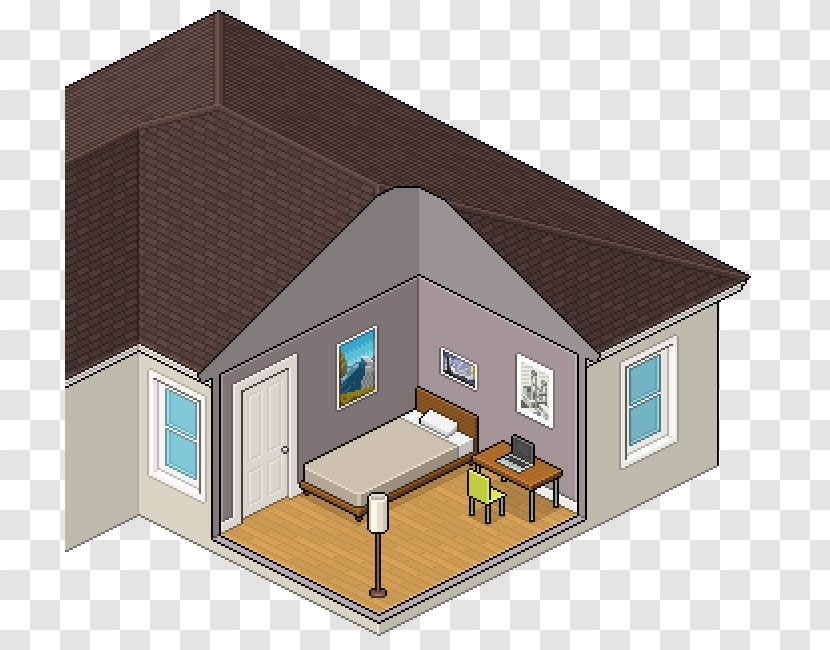 House Home Pixel Art - Building Transparent PNG