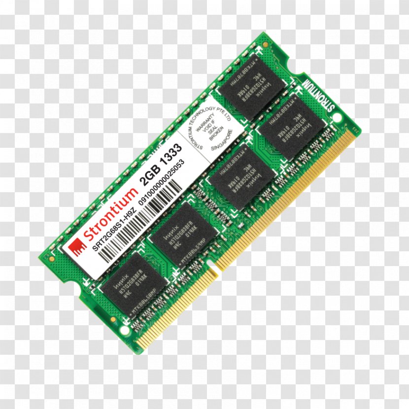 Laptop Computer Data Storage DDR3 SDRAM SO-DIMM - Memory Transparent PNG