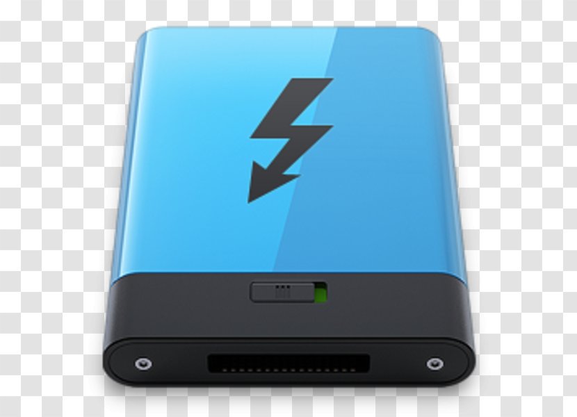 USB Flash Drives - Gadget - Thunder Bolt Transparent PNG