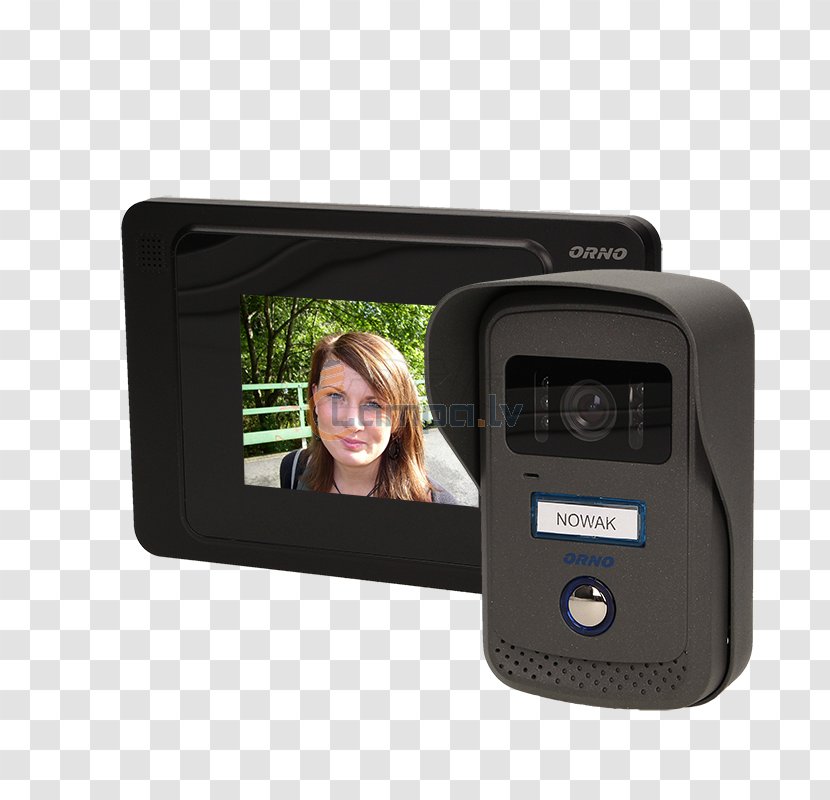Wideodomofon Computer Monitors Door Phone Video Cameras - Electronic Device - Visual Display Transparent PNG