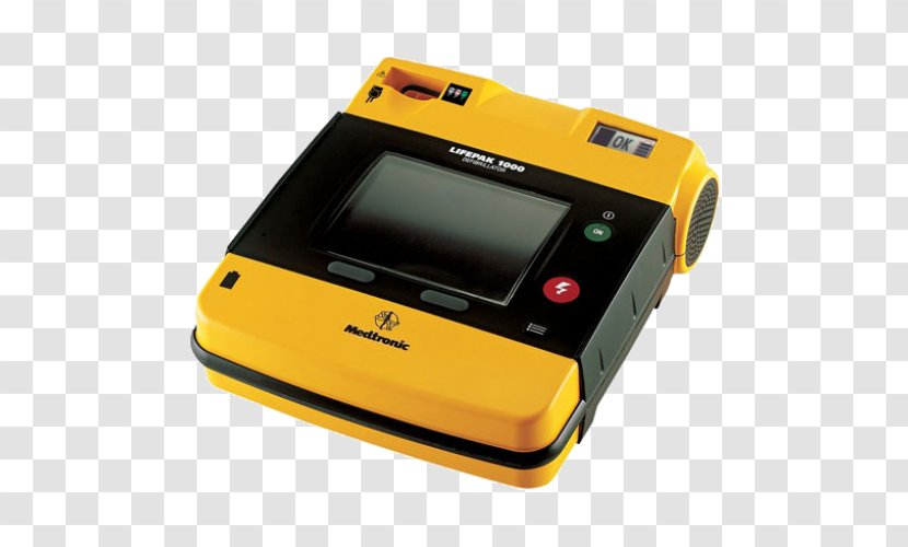 Lifepak Automated External Defibrillators Defibrillation Physio-Control Medical Equipment - Physiocontrol - Electronic Device Transparent PNG