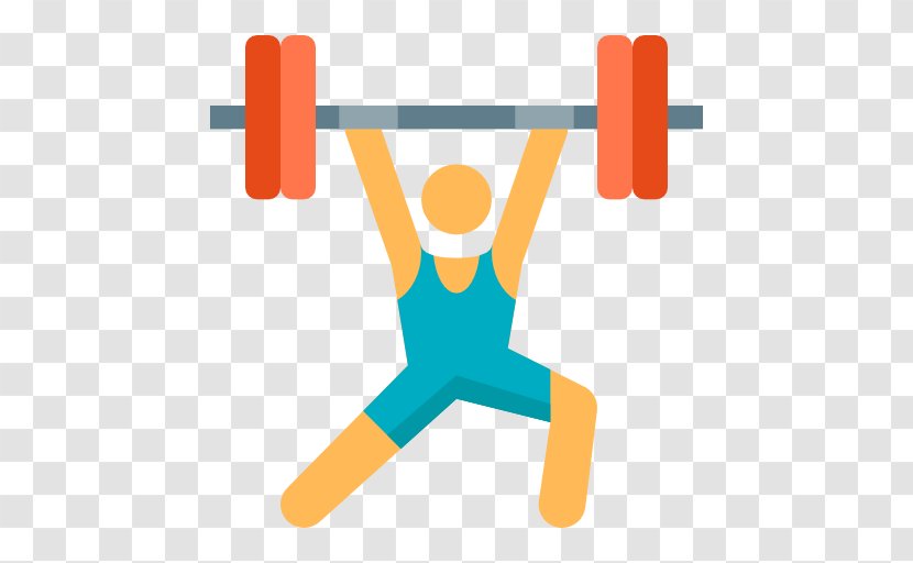 Olympic Weightlifting Weight Training - Orange Transparent PNG