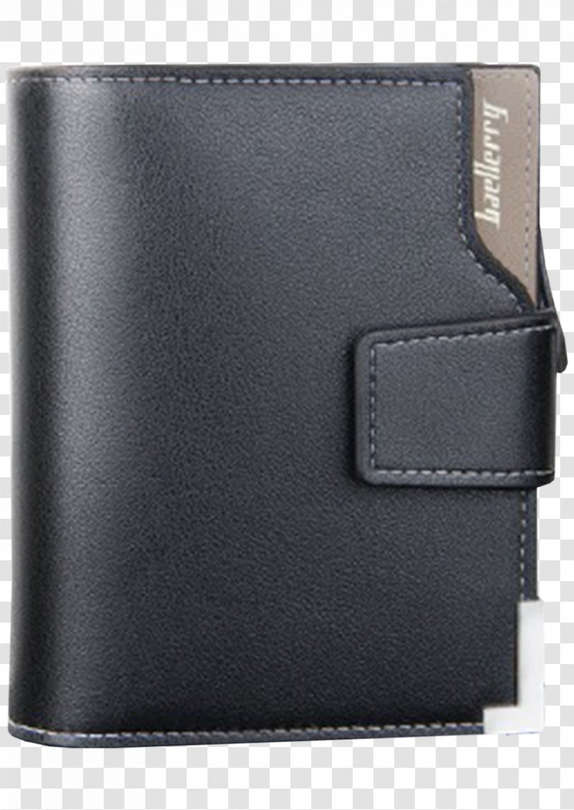 Wallet Leather Handbag - Black - Opened Zipper Transparent PNG