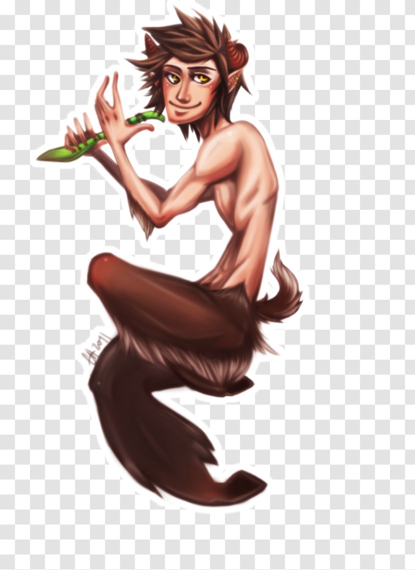 Role-playing Game Faun Drawing Satyr - Heart - Watercolor Transparent PNG