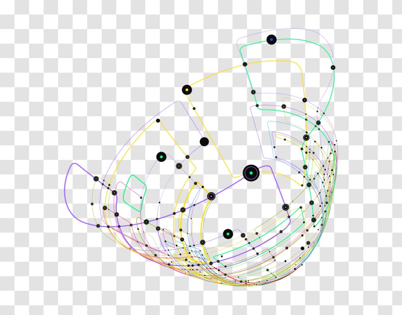 Line Point Circle - Dynamic Lines Transparent PNG