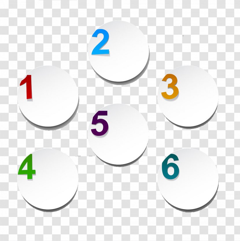 Circle Paper - Geometry - Circled Numbers Transparent PNG