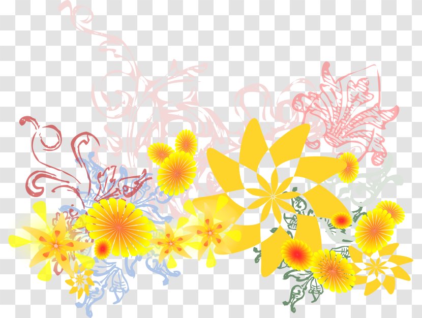 Flower Yellow Clip Art - Floristry Transparent PNG