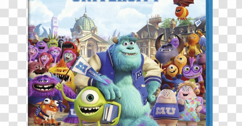 Blu-ray Disc Mike Wazowski Monsters, Inc. DVD - Animated Film - Monster University Transparent PNG