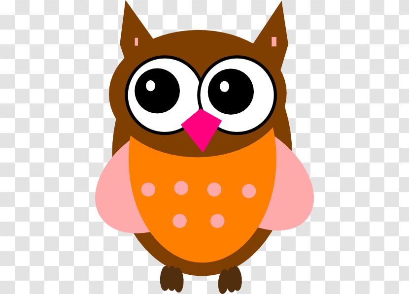 Owl Clip Art - Bird - Pink Transparent PNG