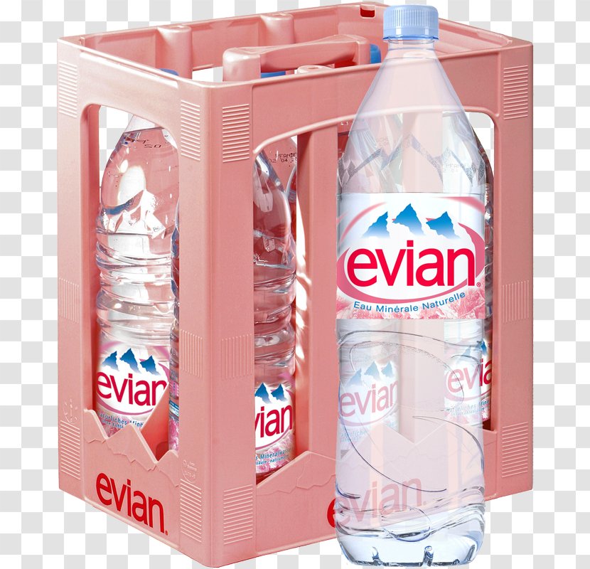 Drinkstore Köln Plastic Bottle Mineral Water Bottled - Evian Transparent PNG
