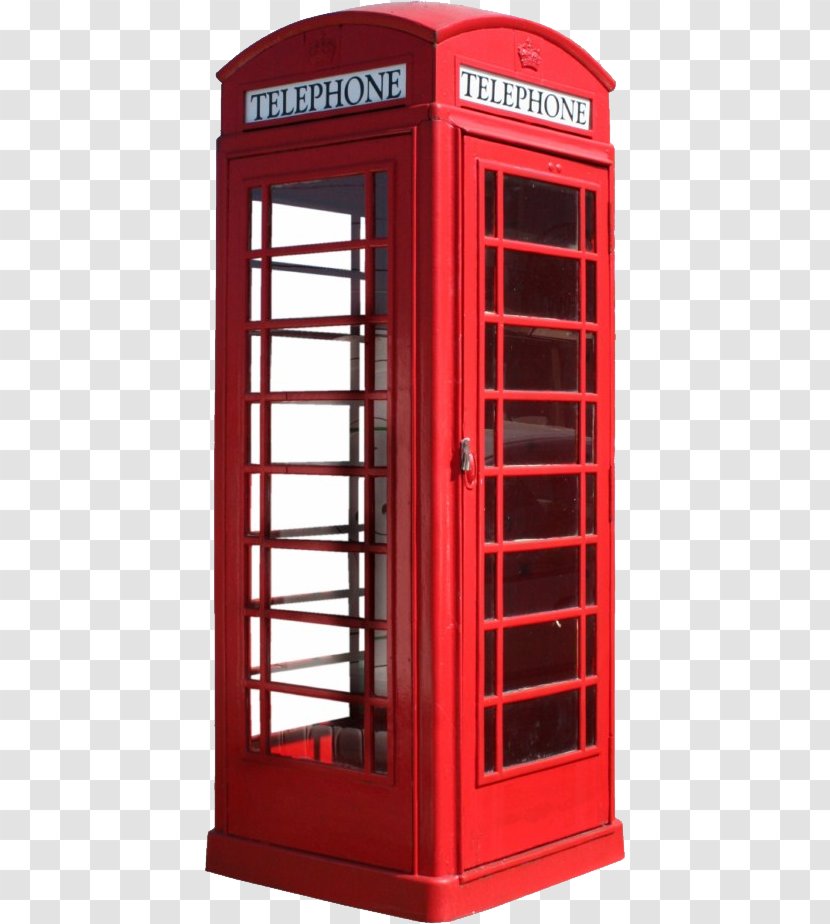 London Red Telephone Box Booth Clip Art Transparent PNG