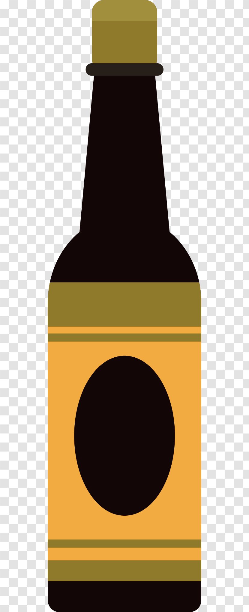 Glass Bottle - Vector Transparent PNG