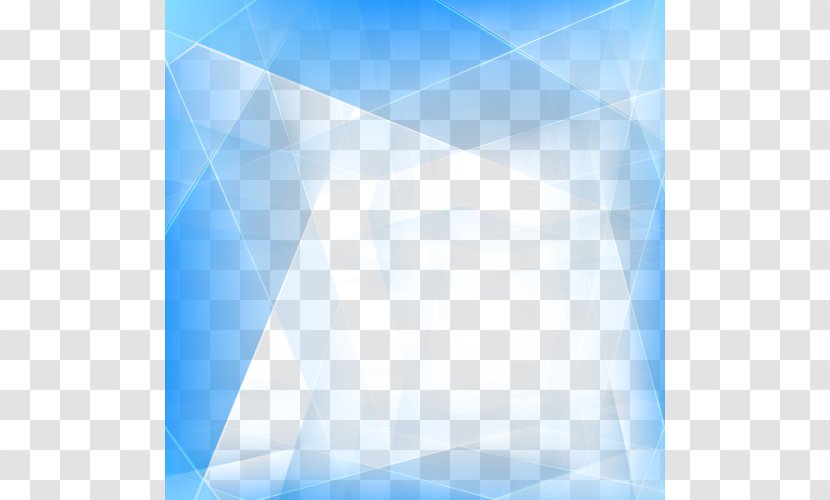 Triangle Symmetry Pattern - Sky - Creative Sense Of Technology Transparent PNG