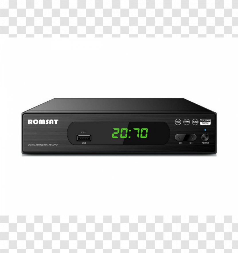 HDMI DVB-T2 RF Modulator Set-top Box Digital Television - Modulation - Radio Receiver Transparent PNG