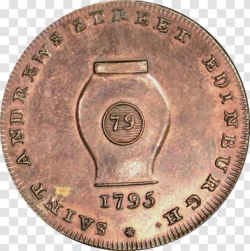 Copper Medal Coin Bronze Circle - Token Transparent PNG