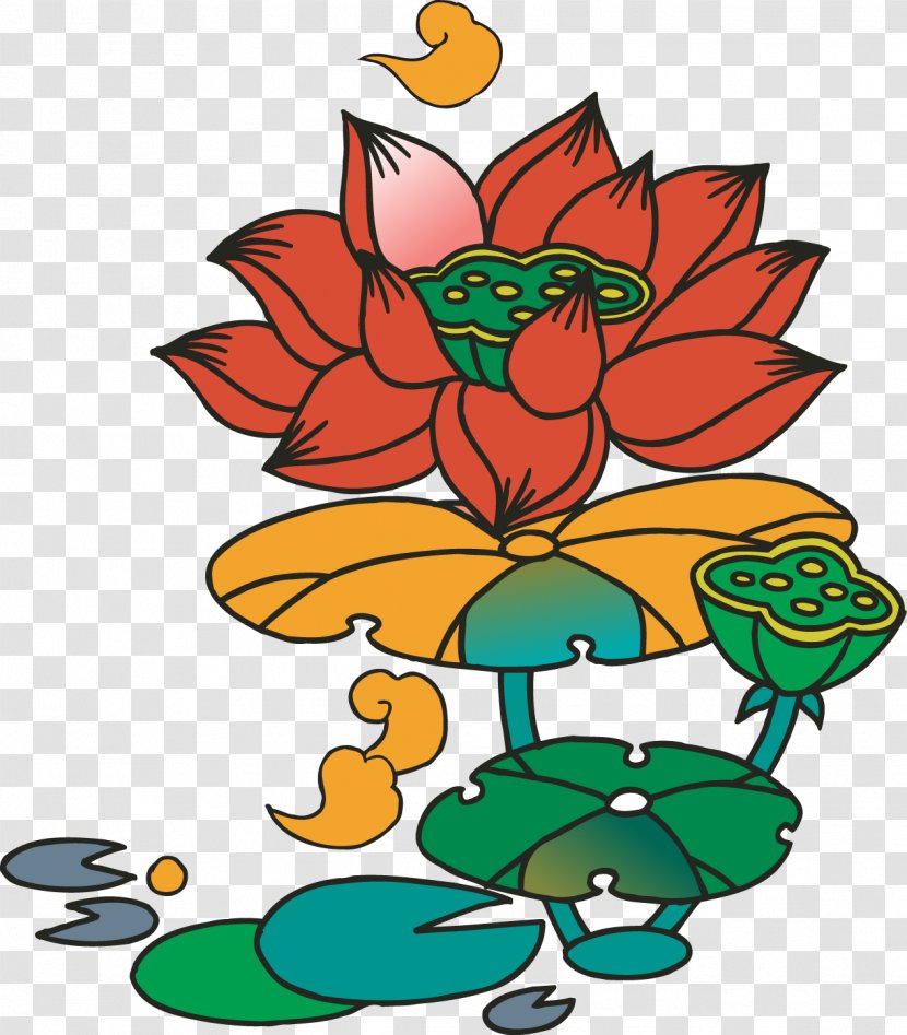 Motif Adobe Illustrator - Petal - Festival Lotus Material Transparent PNG