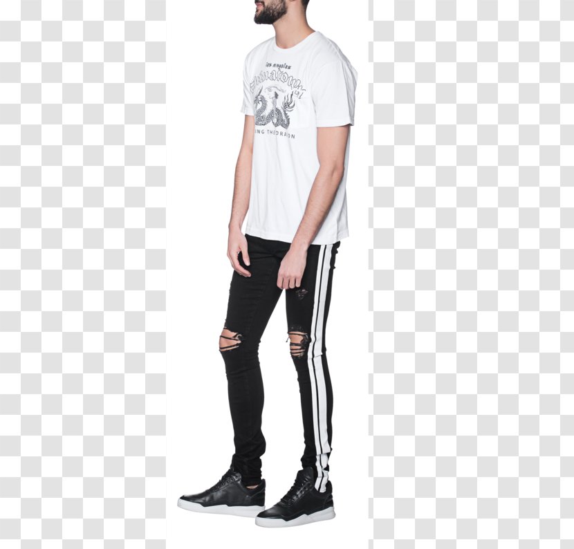 Leggings T-shirt Jeans Slim-fit Pants Fashion - CHINESE CLOTH Transparent PNG