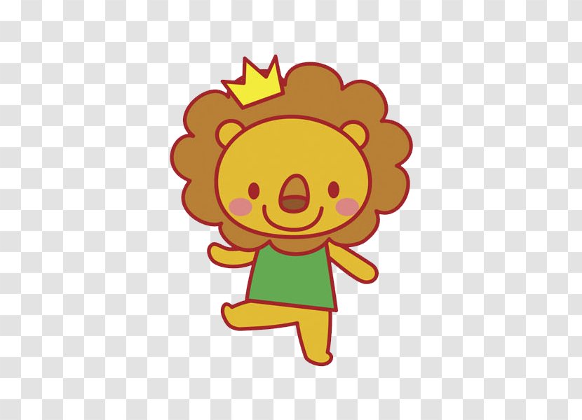 Lion Clip Art - Smile - Cartoon Transparent PNG