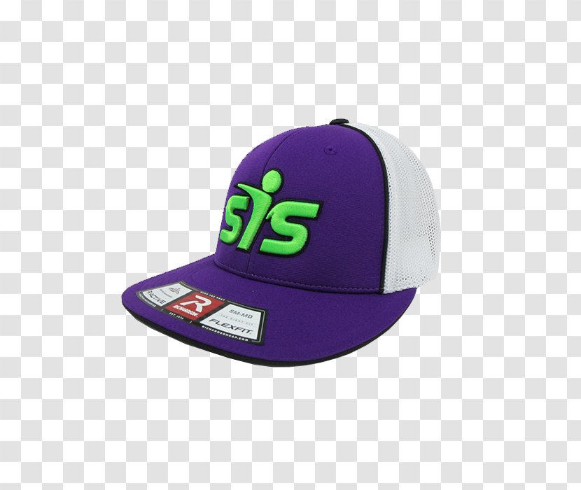Baseball Cap Green Purple White - Smash It Sports - Personalized Summer Discount Transparent PNG