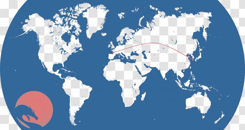 World Map Globe Location - Cosenza Transparent PNG