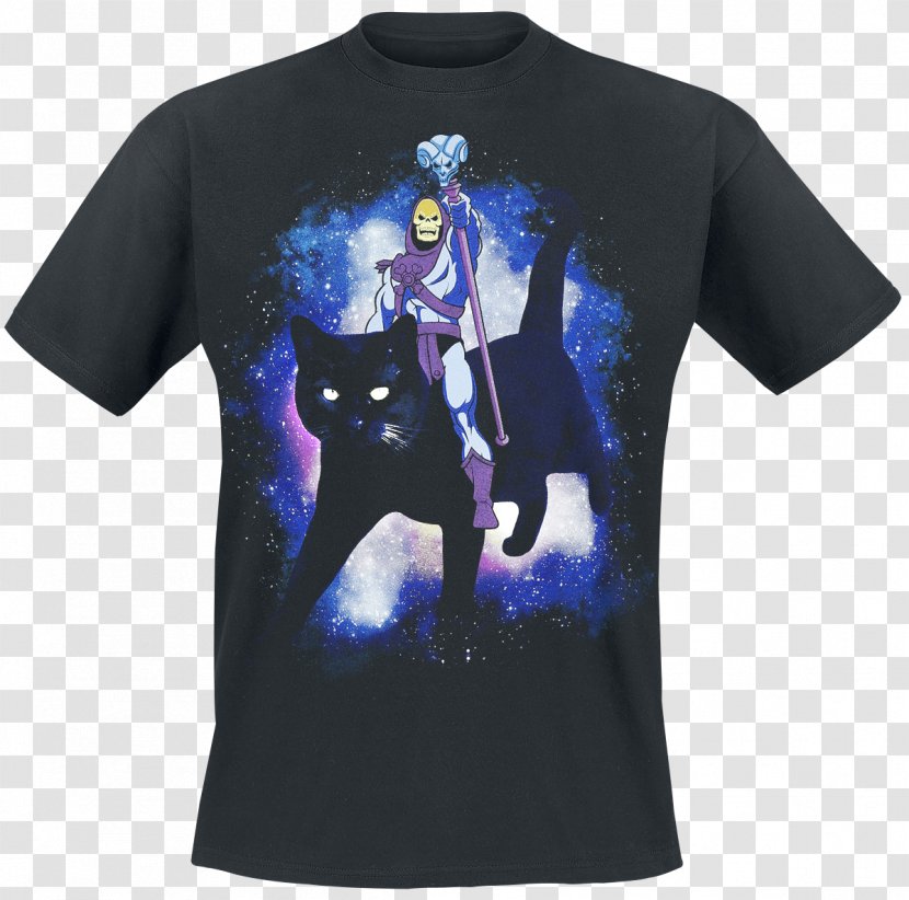 Skeletor T-shirt He-Man Cat Masters Of The Universe - Top Transparent PNG