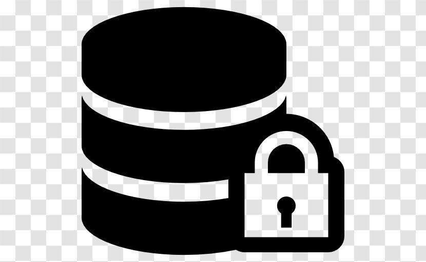 Database Security Computer - Black And White - Data Management Transparent PNG